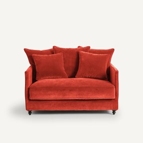 2-zits omvormbare bank van fluweel, Lazare