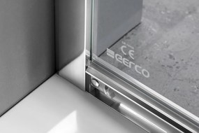 Gelco Sigma douchecabine 110x90cm met helderglas chroom