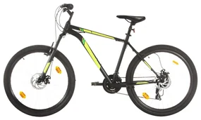 vidaXL Mountainbike 21 versnellingen 27,5 in wielen 50 cm frame zwart