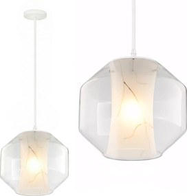 HANGLAMP WIT MARMER APP908-1CP