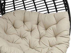 Coco Dream Hangstoel Wicker Grijs