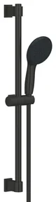 GROHE Vitalio Start 110 Glijstangset - 60cm - ronde handdouche - 2 straalsoorten - gladde doucheslang - mat zwart 279482431