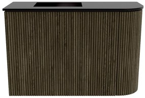 Mondiaz Joya 60cm toiletmeubel ronding rechts shadow met wastafel faye links 1 kraangat urban