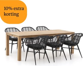 + 10% kassakorting | Diningset Intenso | 6 personen | Tuinset teakhout | 7-delig | Kees Smit Tuinmeubelen