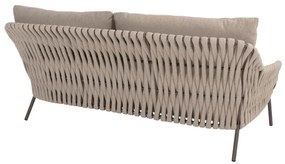 4 Seasons Outdoor Montera 3-zits loungebank terre  Loungebank    bruin weerbestendig