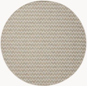 Rond in- & outdoor vloerkleed Agra