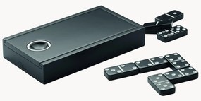 Dominospel Code in houten kist