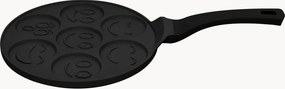 Pannenkoekenpan Emoji met antiaanbaklaag Matte Black
