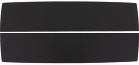 Goossens Excellent Eettafel Floyd, Semi rechthoekig 220 x 100 cm met split