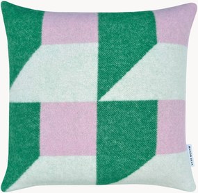 Wollen kussenhoes Cubics