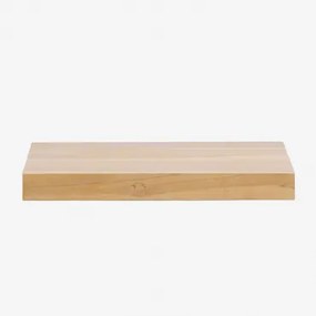 Venetian Zwevend Badkamermeubelset Van Teakhout Zonder Wastafel & ↔︎ 60 Cm & Licht Teakhout - Sklum