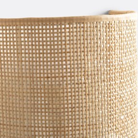 Wandlamp in gevlochten rotan, Dolkie