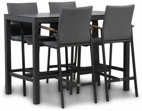 Barset 4 personen Aluminium Grijs Lifestyle Garden Furniture Brandon