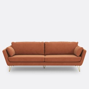 3-, 4- of 5-zits fluwelen bank, TOPIM