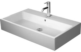 Duravit Vero Air Wastafel - 80x47cm - zonder kraangat - met overloop - geslepen - wit 2350800028