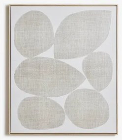 Decoratief Schilderij 100x120 Cm Handgeschilderd Op Canvas Mivex Natuurlijke Kleuren - Sklum