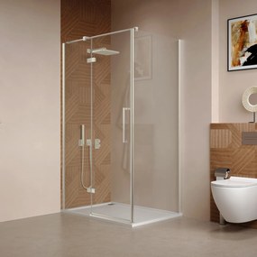 Saniclear Pure douchecabine 80x90cm RVS