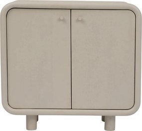 Beige Kastje Met Ronde Hoeken - 90x43x75cm.