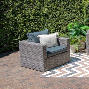 Garden Impressions Bruno lounge tuinstoel - grijs