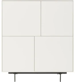 Goossens Basic Opbergkast Verona, 4 deuren