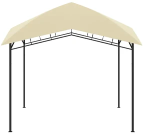 vidaXL Tuinprieel 180 g/m² 3x3x2,9 m crème