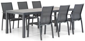 Lifestyle Garden Furniture Ultimate/Residence Dining Tuinset Aluminium/Textileen /Aluminium/textileen Grijs 7-delig