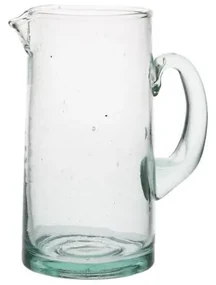 Kan, gerecycled glas, handgeblazen, 900 ml