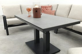 Lagos/Milford loungeset - met verstelbare tafel - links & rechts