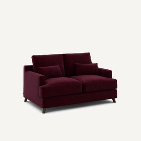 Compacte bank in fluweel, Alwine