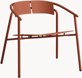 Tuin loungefauteuil Novo van metaal