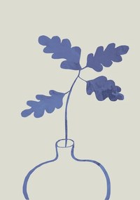 Ilustratie Blue Oak Plant, Pictufy Studio, (26.7 x 40 cm)