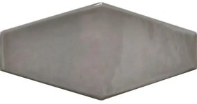 Cifre Ceramica Viena wandtegel - 10x20cm - 8.5mm - Rechthoek - Graphite Glans SW07311235-6