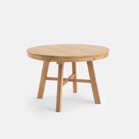 Ronde tafel, uitschuifbaar 4 - 8 personen, Zebarn