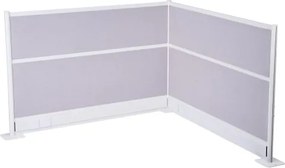 VEVOR scheidingswanden, privacyschermen, 2-pack, 72 x 48 inch, ruimteverdelers, PET-werkplekscherm met stopcontactafdekkingen, vrijstaande vouwschermen voor kantoor, bibliotheek, school
