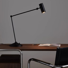 Scharnierende bureaulamp in ijzer, Eréni