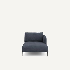 Katoen en linnen longchair, Oscar, ontwerp Emmanuel Gallina