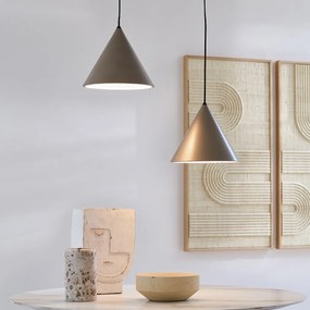 Conische hanglamp diam 30 cm, Moke