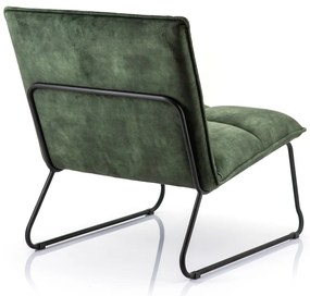 Eleonora Ruby Fluwelen Design Fauteuil Groen