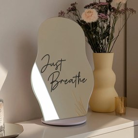 Spiegelsticker S28 – Just Breathe