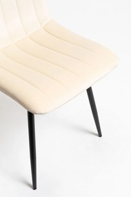 Fluwelen Miller Black Stoel