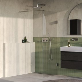 Brauer Void profielloze inloopdouche 80cm RVS geborsteld PVD