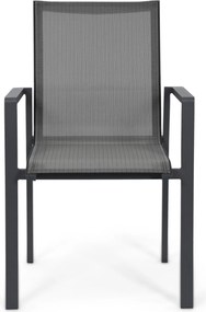 Tuinstoel Aluminium Grijs-antraciet Timo