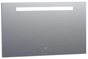 Saniclass Spiegel - 120x70cm - verlichting - aluminium 3889s