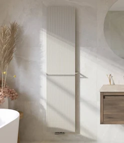 Ben Costela designradiator 810W 42x180cm zand met handdoekhouder