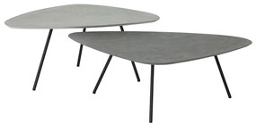 DTP Home Scala Plectro Driehoek Salontafelset Mortex Grijs