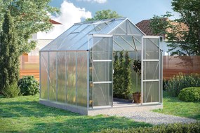 Vitavia Uranus serre - 8,3m² - met 6 mm polycarbonaat - Aluminium