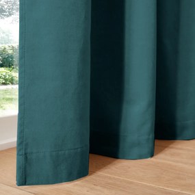 Fluwelen gordijn afgewerkt met verdekte lussen, Velvet