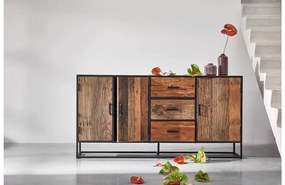 Goossens Eco Dressoir Otik, 3 deuren 3 laden