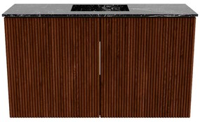 Mondiaz Joya DLux 70cm toiletmeubel ruby met wastafel faye midden 1 kraangat lava