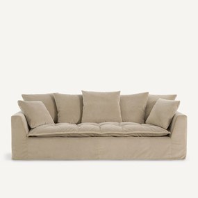 Zetel van stonewashed fluweel, OTAVIA